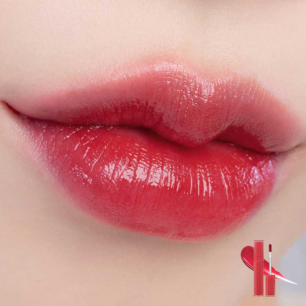 Rom&nd Dewy·Ful Water Lip Tint 5g, Shade 07 Cherry Way