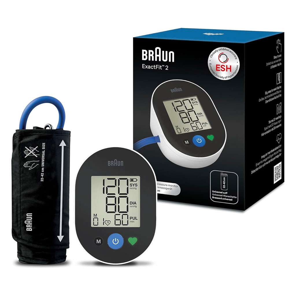 Braun ExactFit 2 Upper Arm Blood Pressure Monitor