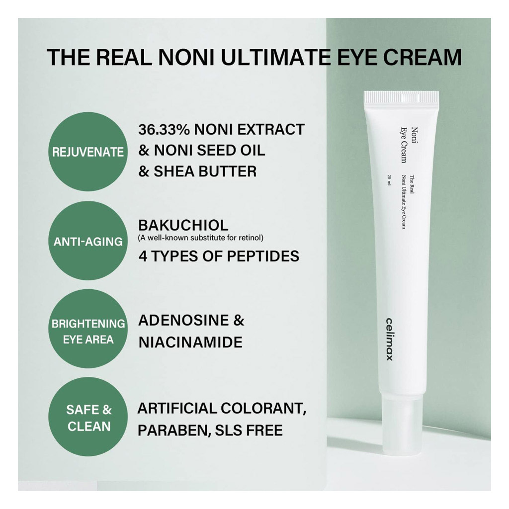 Celimax The Real Noni Ultimate Nourishing Eye Cream 20ml