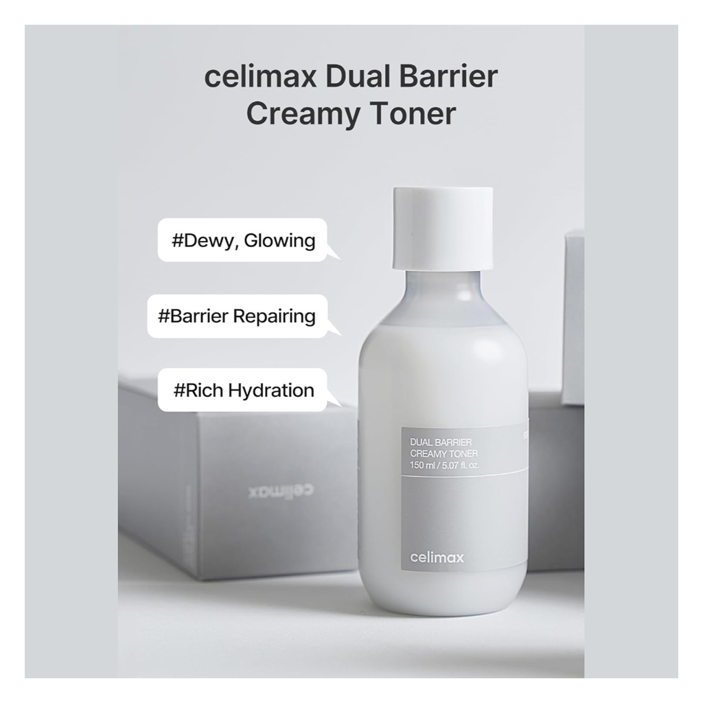Celimax Dual Barrier Creamy Toner For Sensitive Skin 150ml