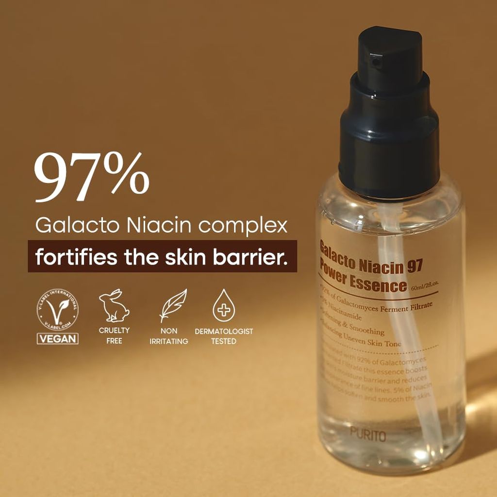 Purito Galacto Niacin 97 Power Essence For Uneven Skin Tone 60ml