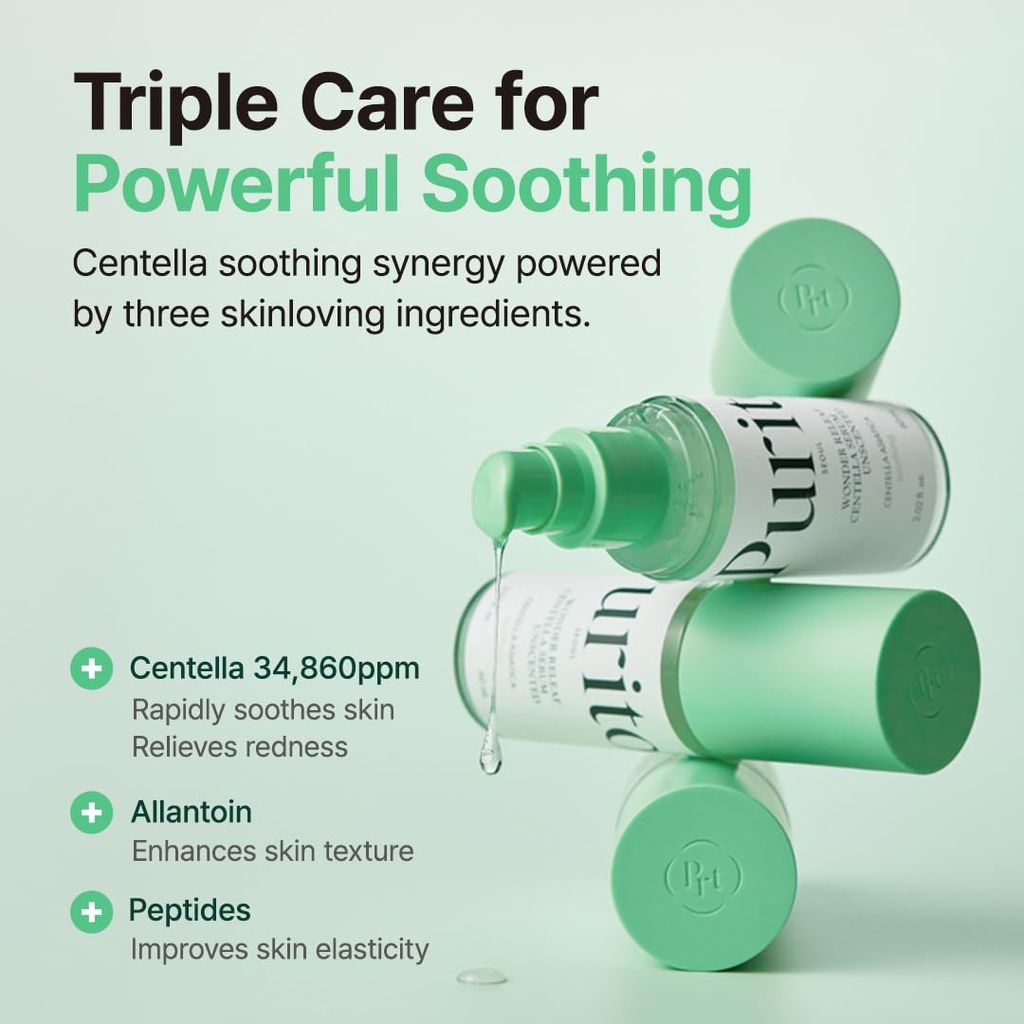 Purito Seoul Wonder Releaf Centella Unscented Serum 60ml