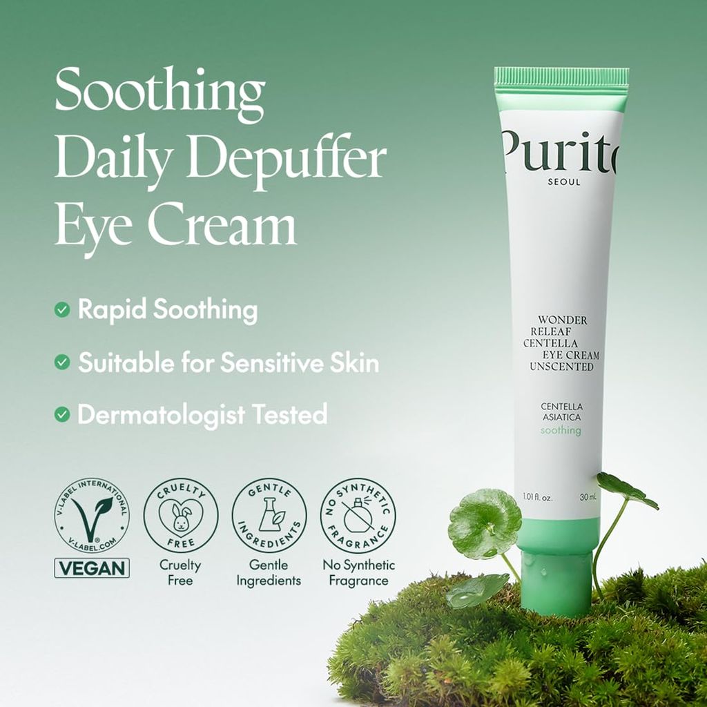 Purito Seoul Wonder Releaf Centella Unscented Eye Cream 30ml
