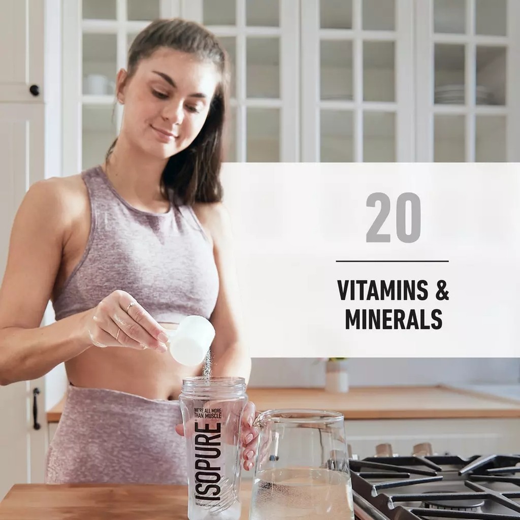 Nature's Best Isopure Zero Carb Protein Powder 1lb, Flavor - Cookies & Cream 