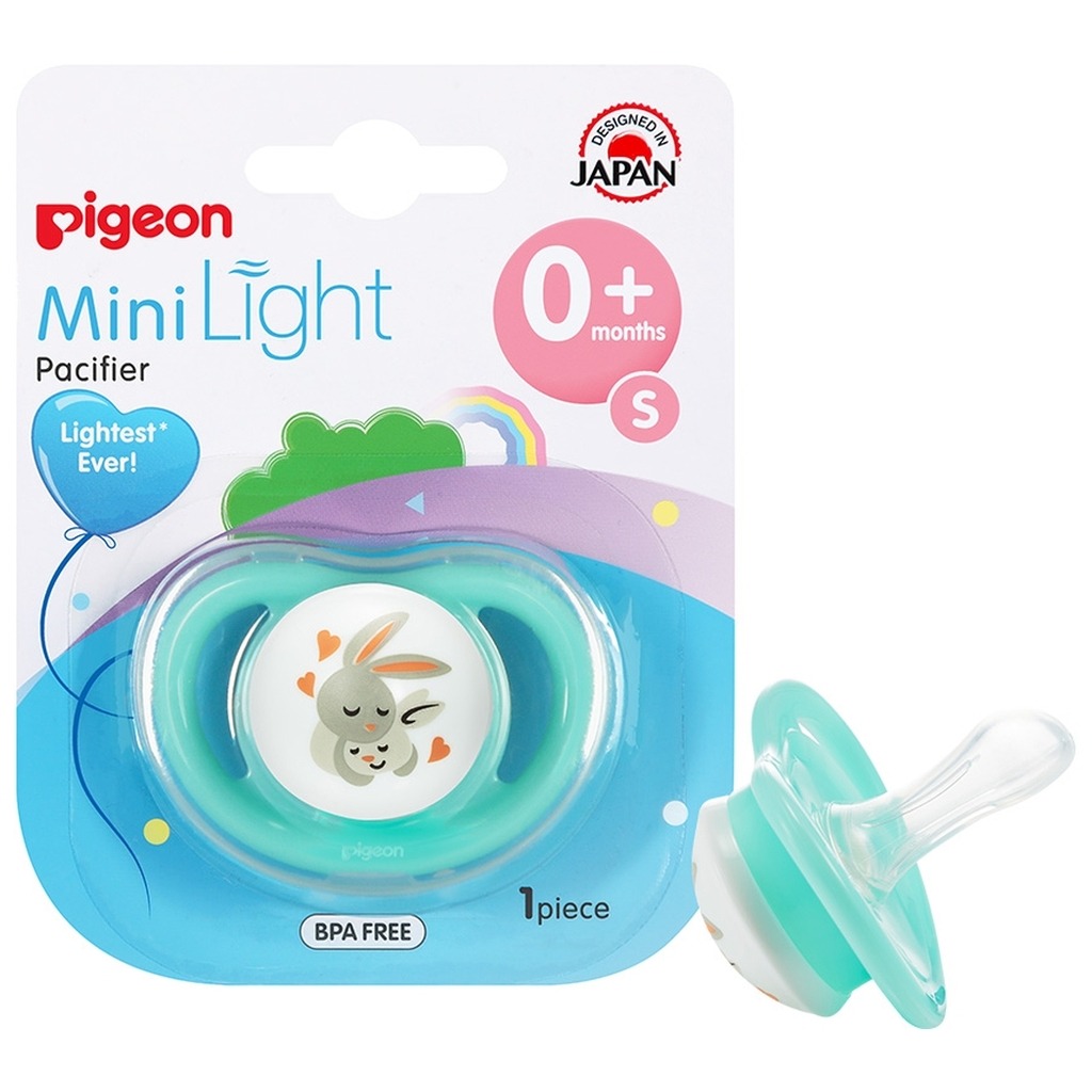 Pigeon Minilight Pacifier For 0+ Months Baby, Size - Small
