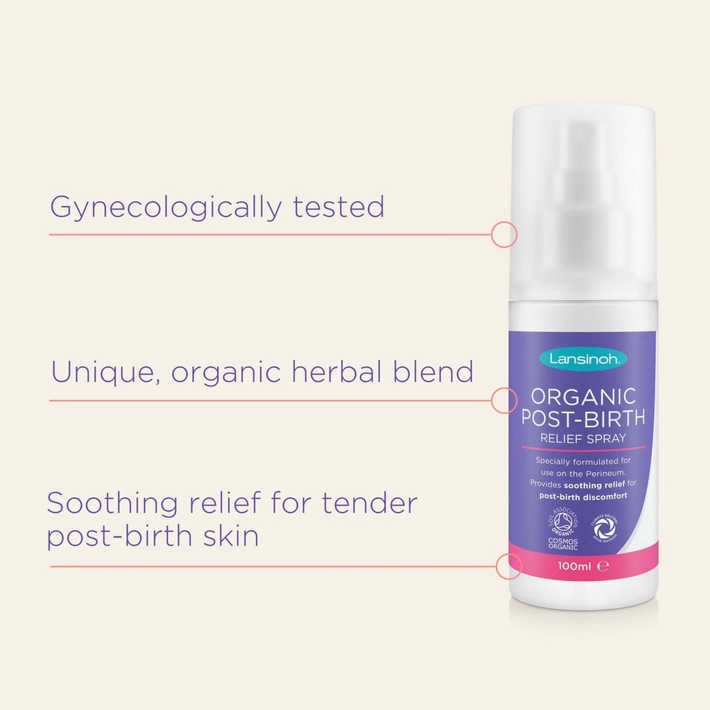 Lansinoh Organic Post-Birth Relief Spray 100ml