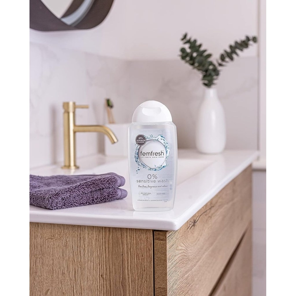 Femfresh Intimate 0% Sensitive Wash 250ml