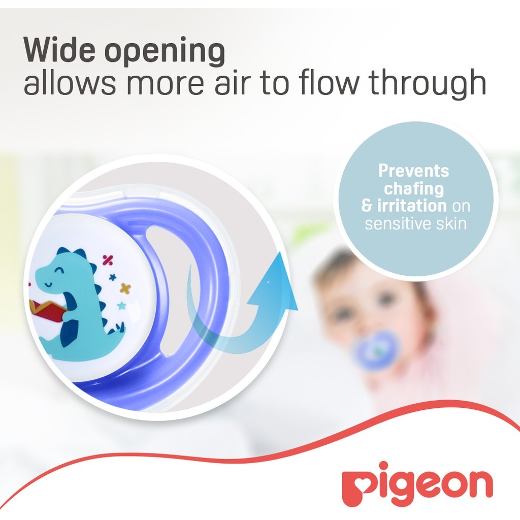 Pigeon Minilight Pacifier For 12+ Months Baby, Size - Large, Boy