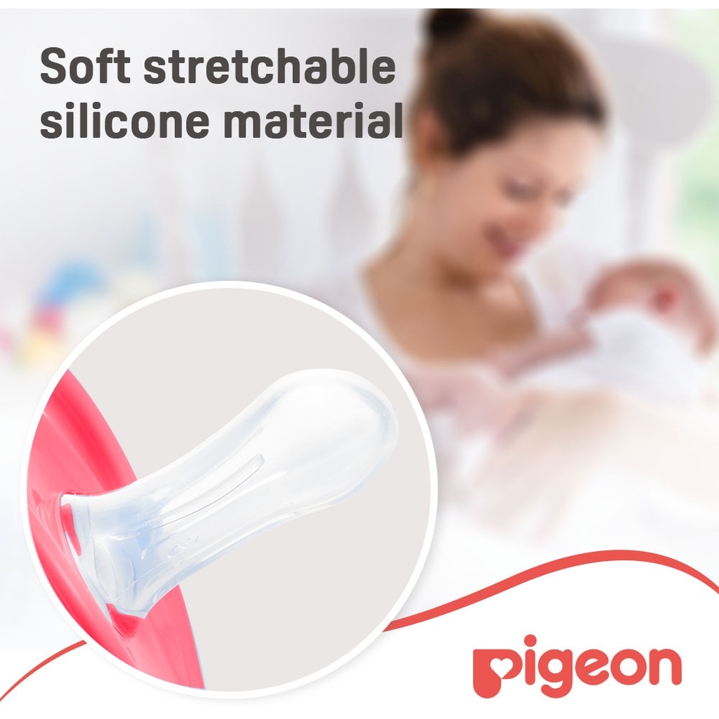 Pigeon Minilight Pacifier For 12+ Months Baby, Size - Large, Girl