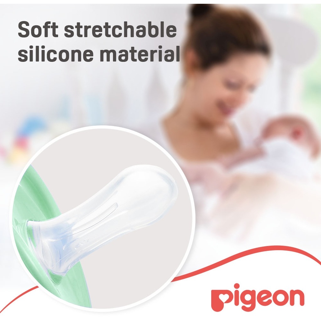 Pigeon Minilight Pacifier For 6+ Months Baby, Size - Medium