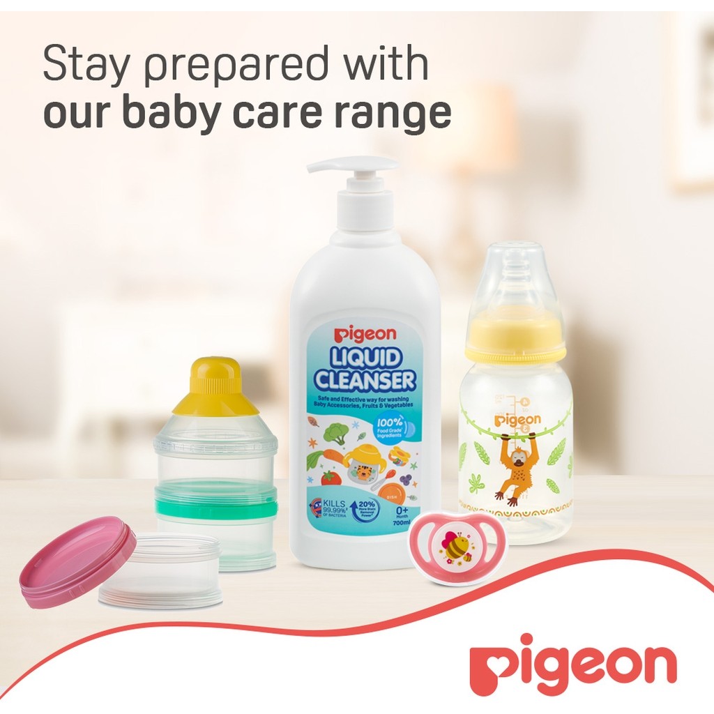 Pigeon Minilight Pacifier For 6+ Months Baby, Size - Medium, Girl