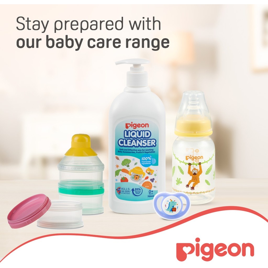 Pigeon Minilight Pacifier For 6+ Months Baby, Size - Medium, Boy