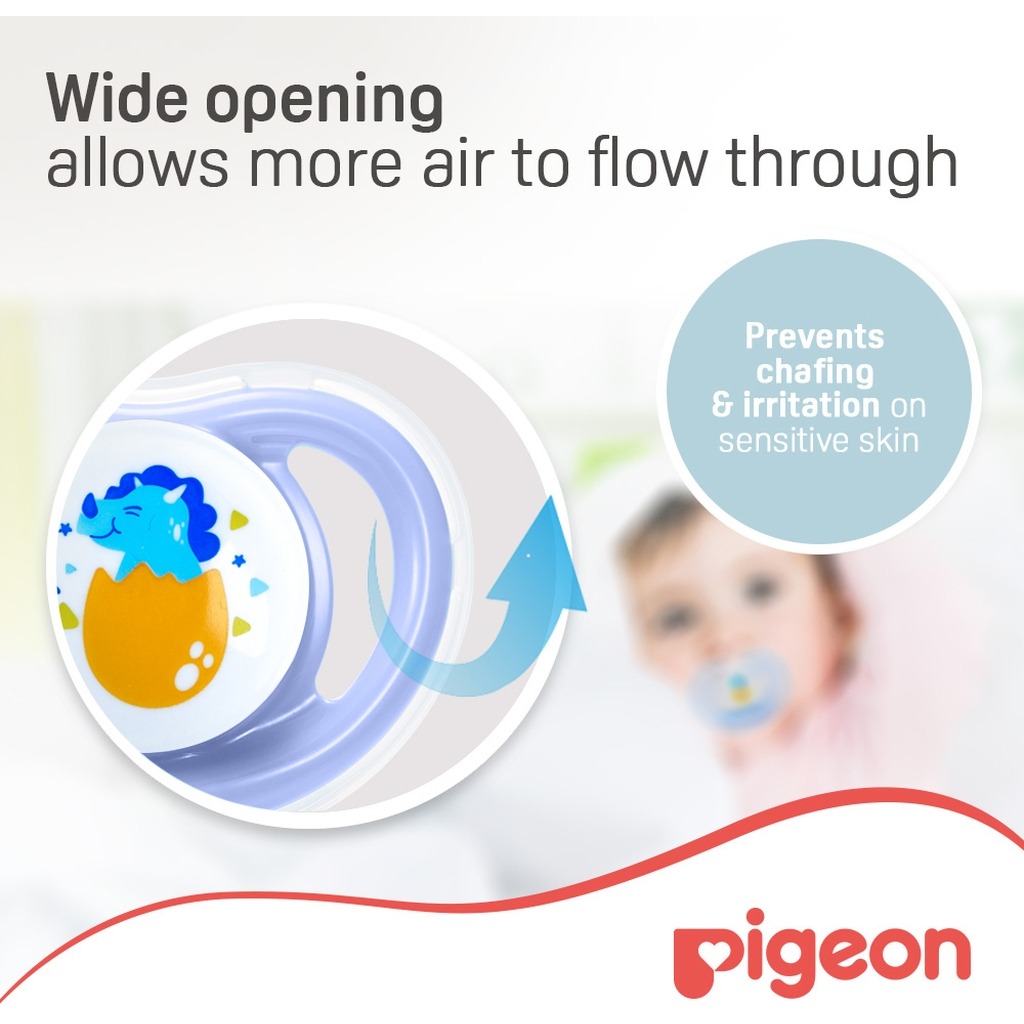 Pigeon Minilight Pacifier For 0+ Months Baby, Size - Small, Boy