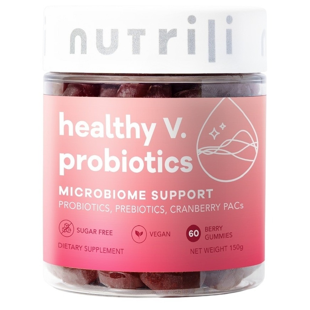 Nutrili Healthy V. Probiotic Adult Gummies For Women, Pack of 60's