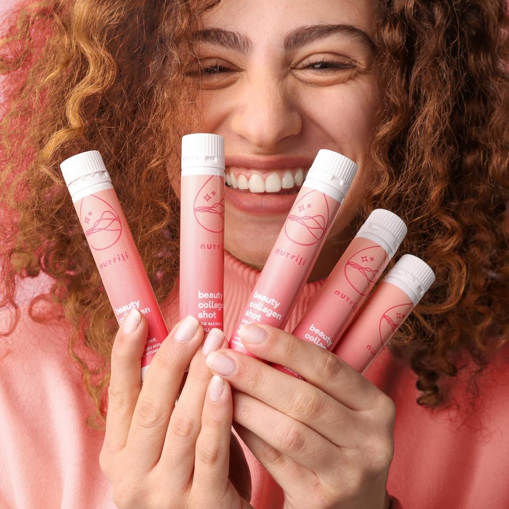 Nutrili Beauty Collagen Oral Shots Vial 25ml, Pack of 20's