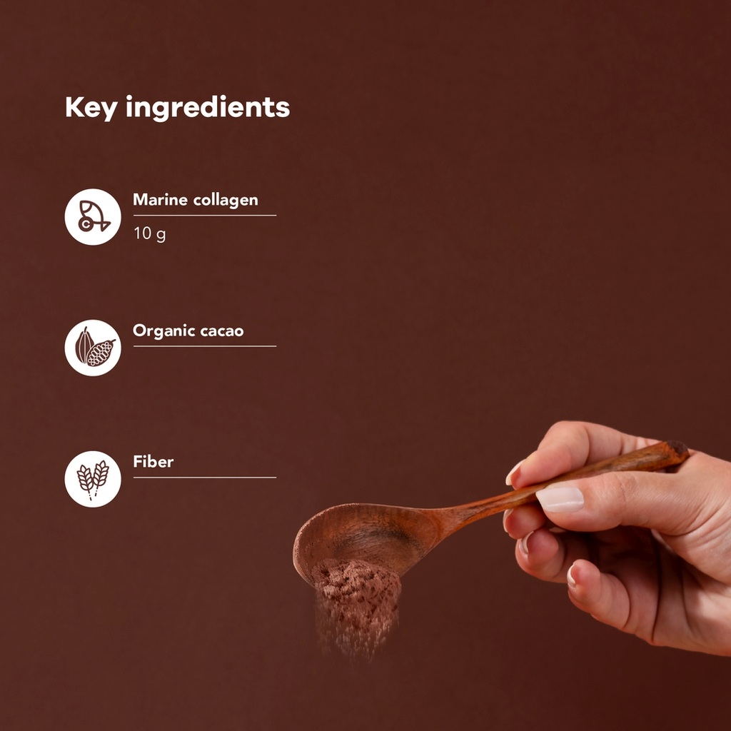 Nutrili Collagen Peptide Sachets - Chocolate Flavor, Pack of 24's