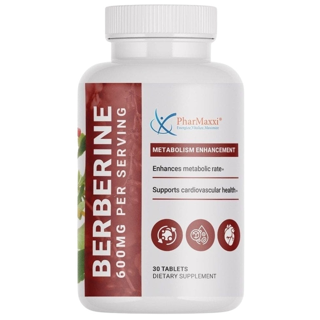 Pharmaxxi Berberine 600mg Tablets, Pack of 30's