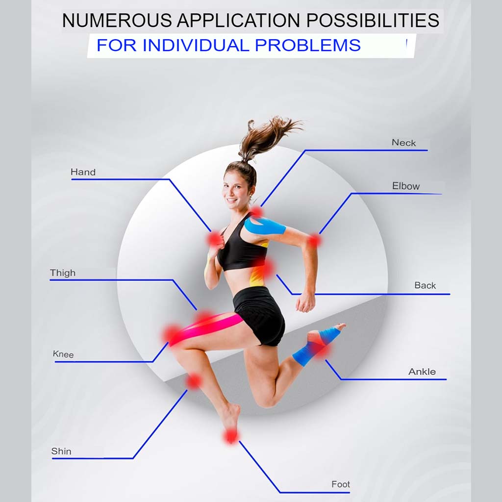 Kintex Kinesiology Classic Tape For Pain Relief - Beige Color, Size - 5 * 500 cm