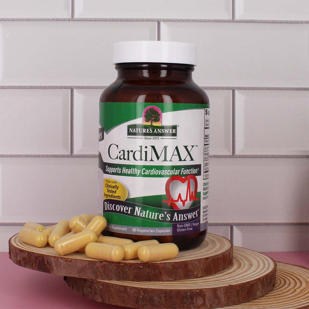 Nature's Answer Cardimax Vegetarian Capsules For Healthy Heart, Pack of 60's