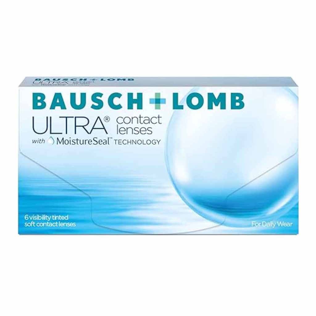 Ultra Monthly Clear Contact Lenses, Base Curve 8.5, Pack of 6’s