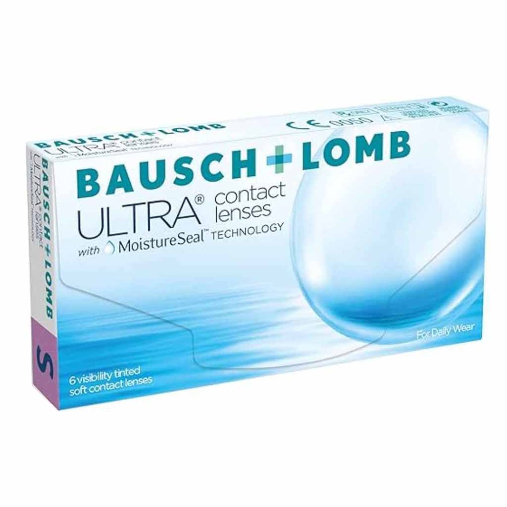 Ultra Monthly Clear Contact Lenses, Base Curve 8.5, Pack of 6’s