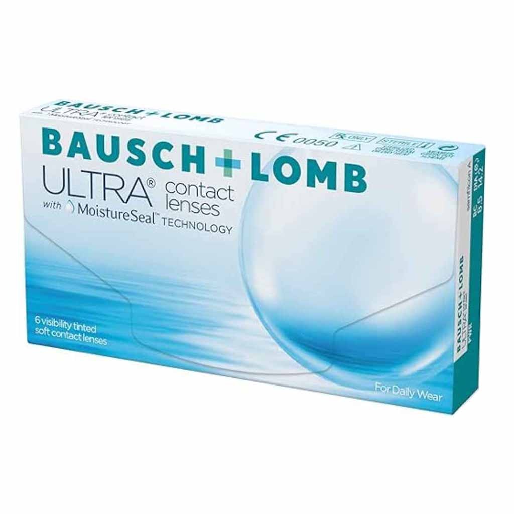 Ultra Monthly Clear Contact Lenses, Base Curve 8.5, Pack of 6’s