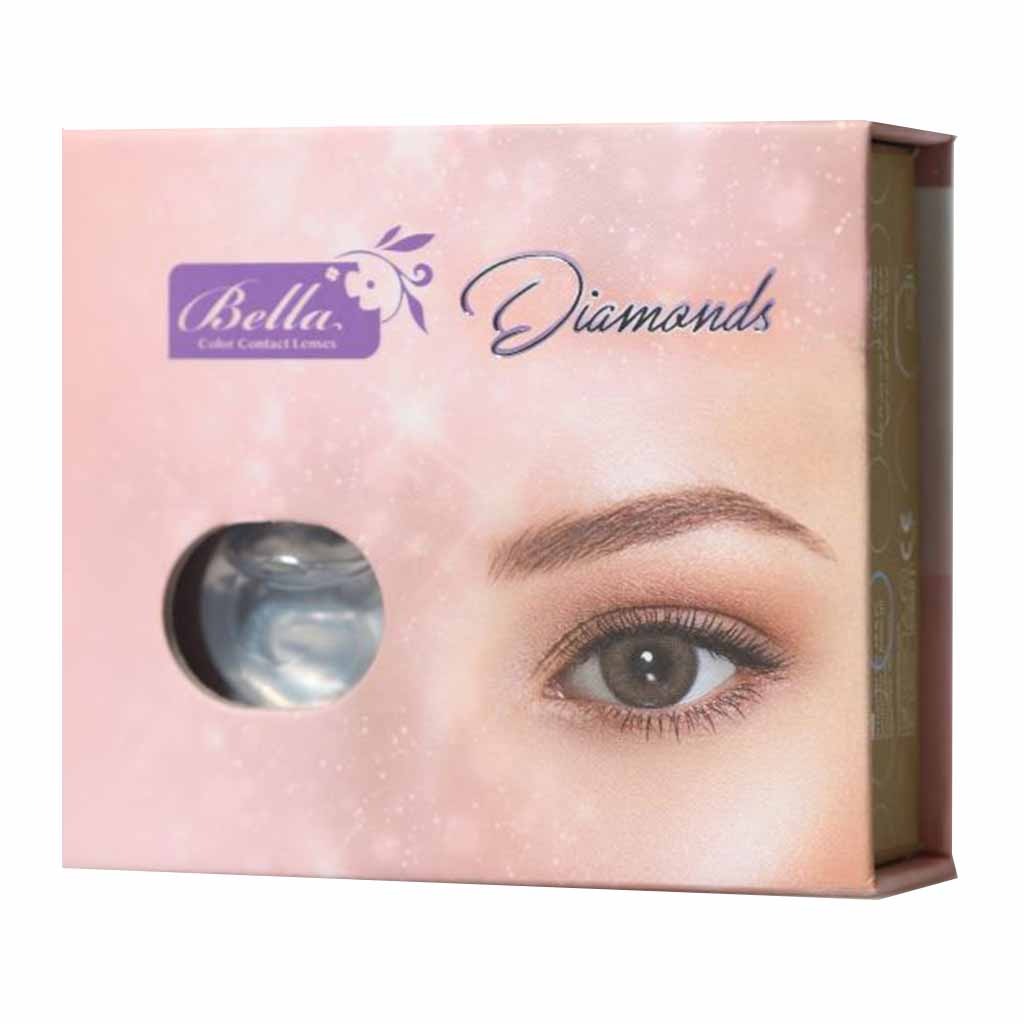 Bella Diamond Oak Contact Lenses - Base Curve 8.6, Pack of 2’s