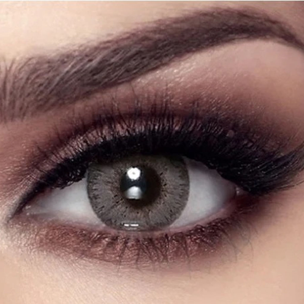 Bella Elite Amber Gray Contact Lenses - Base Curve 8.6, Pack of 2’s