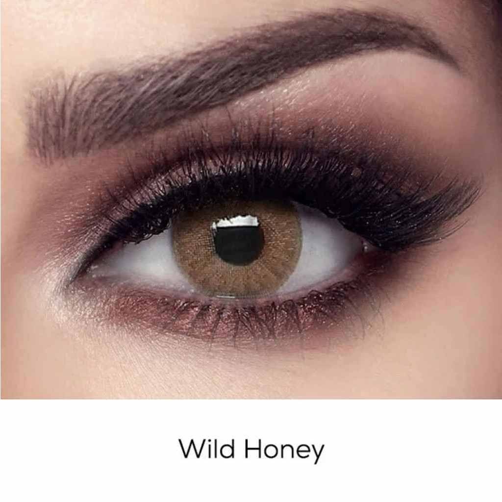 Bella Elite Wild Honey Contact Lenses - Base Curve 8.6, Pack of 2’s