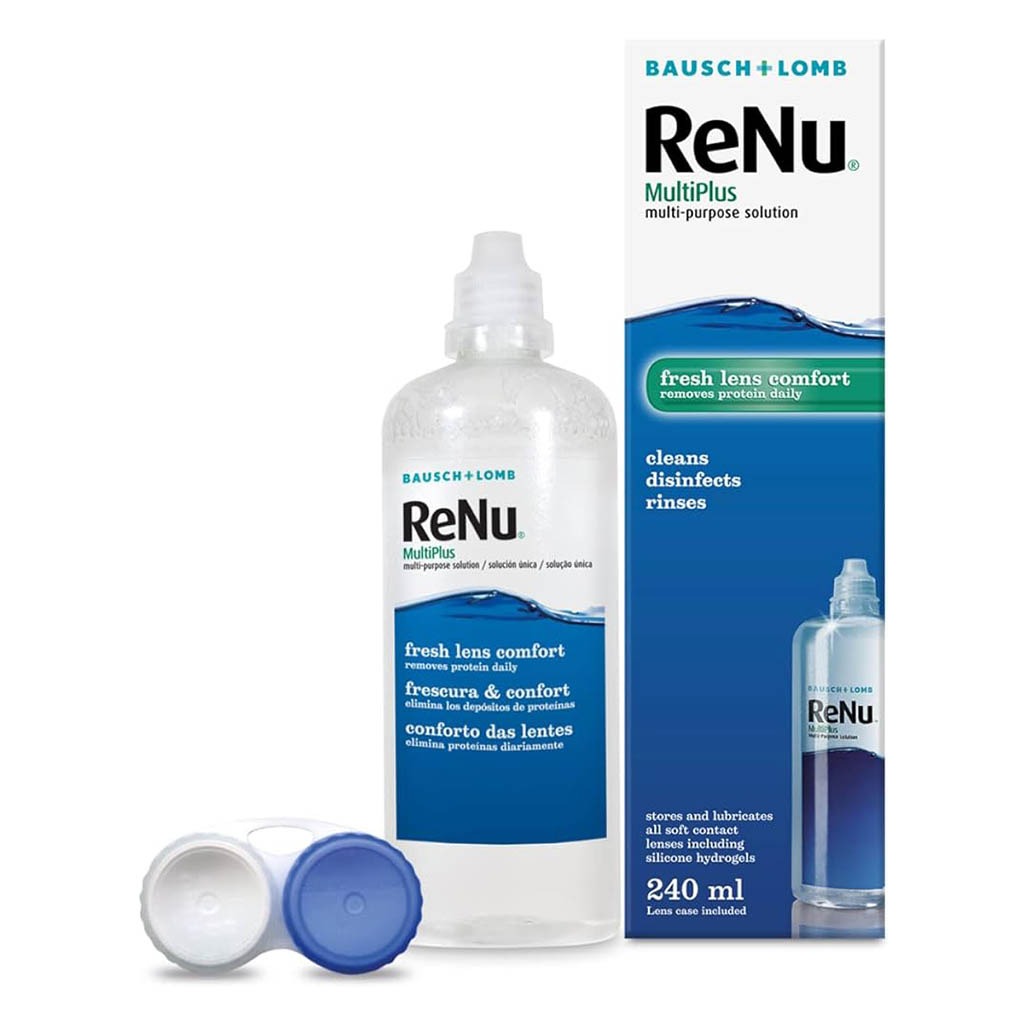 Renu Multi Plus Multi Purpose Contact Lens Solution 240ml
