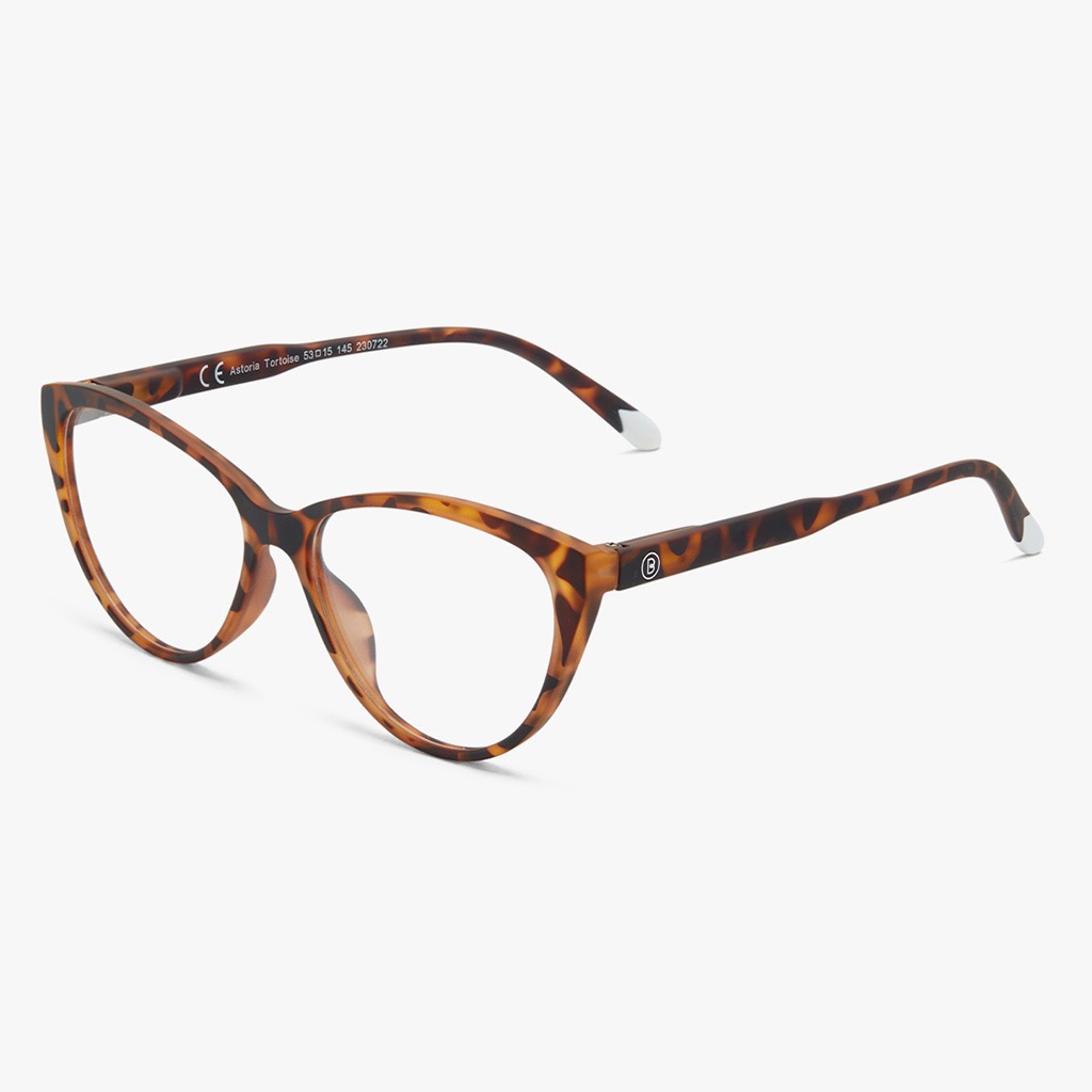 Barner Unisex Reading Glasses, Cat-Eye Shape, Havana - +1.50 Power