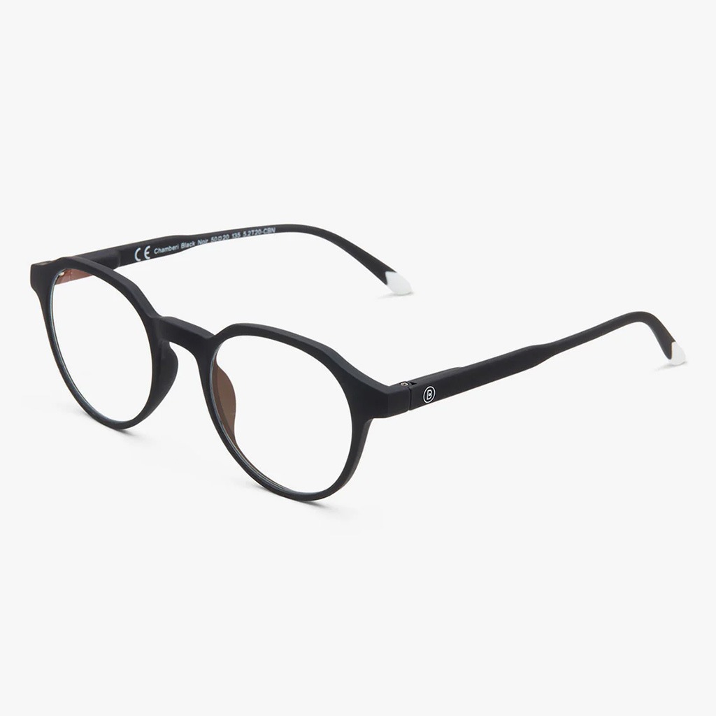 Barner Unisex Reading Glasses, Phantos Shape, Matte Black - +3.00 Power