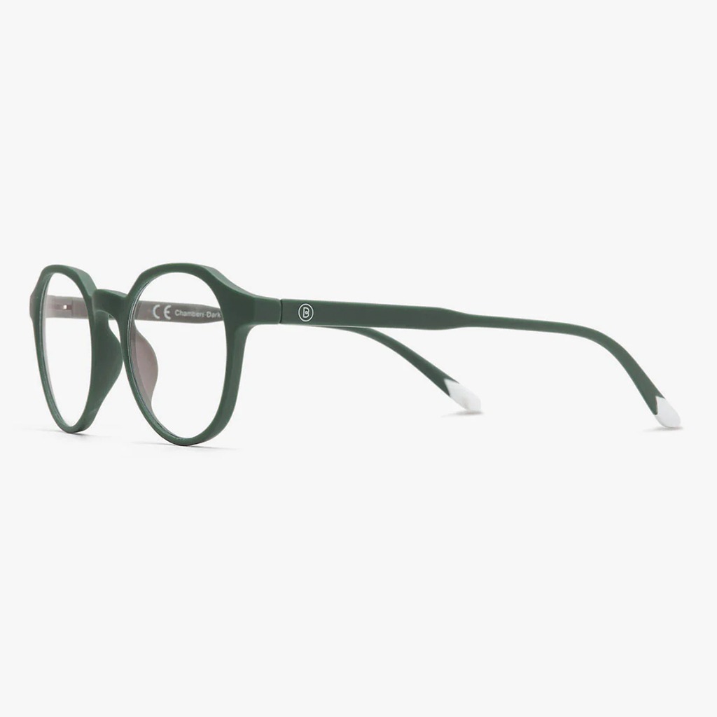Barner Unisex Reading Glasses, Phantos Shape, Dark Green - +2.00 Power