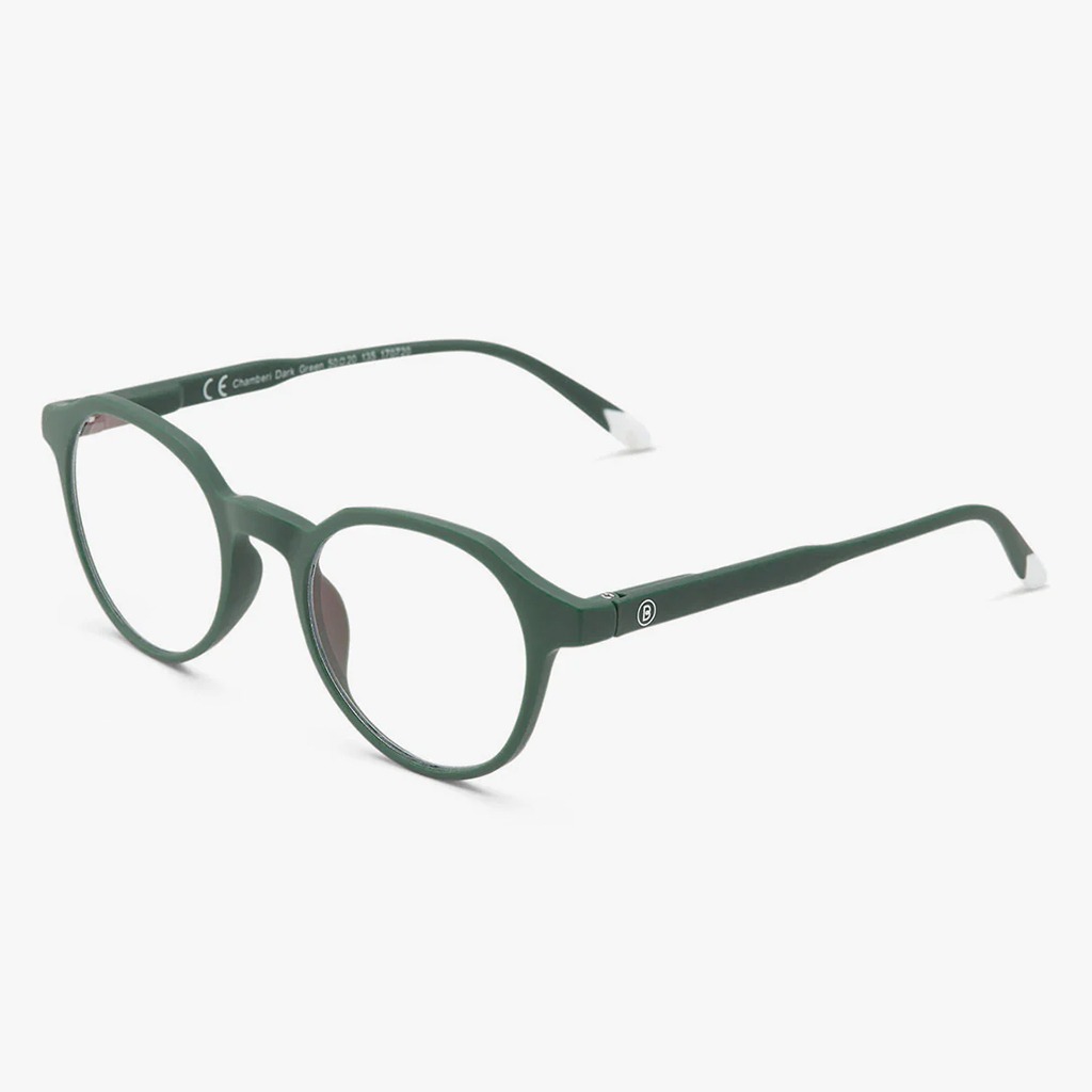 Barner Unisex Reading Glasses, Phantos Shape, Dark Green - +2.50 Power