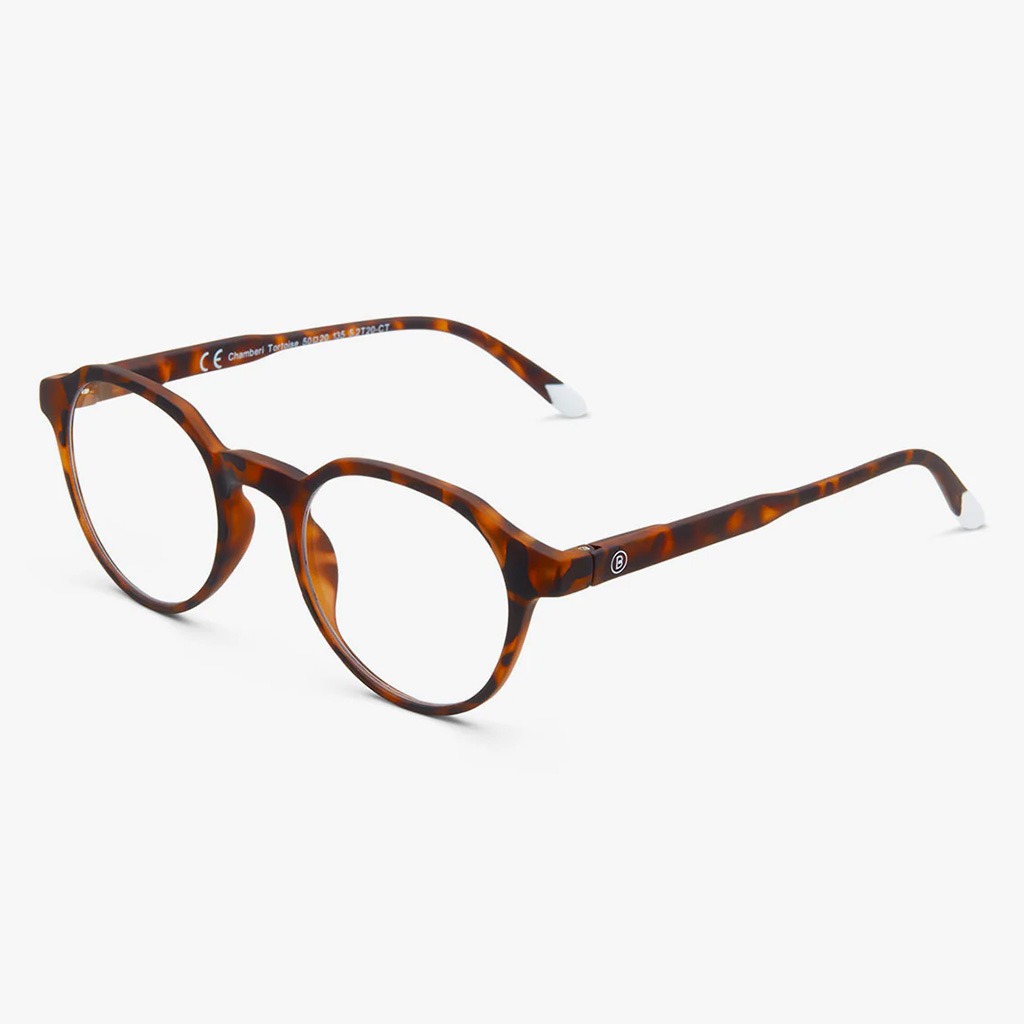 Barner Unisex Reading Glasses, Phantos Shape, Havana - +2.00 Power