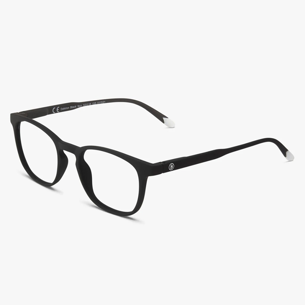 Barner Unisex Reading Glasses, Phantos Shape, Matte Black - +1.00 Power