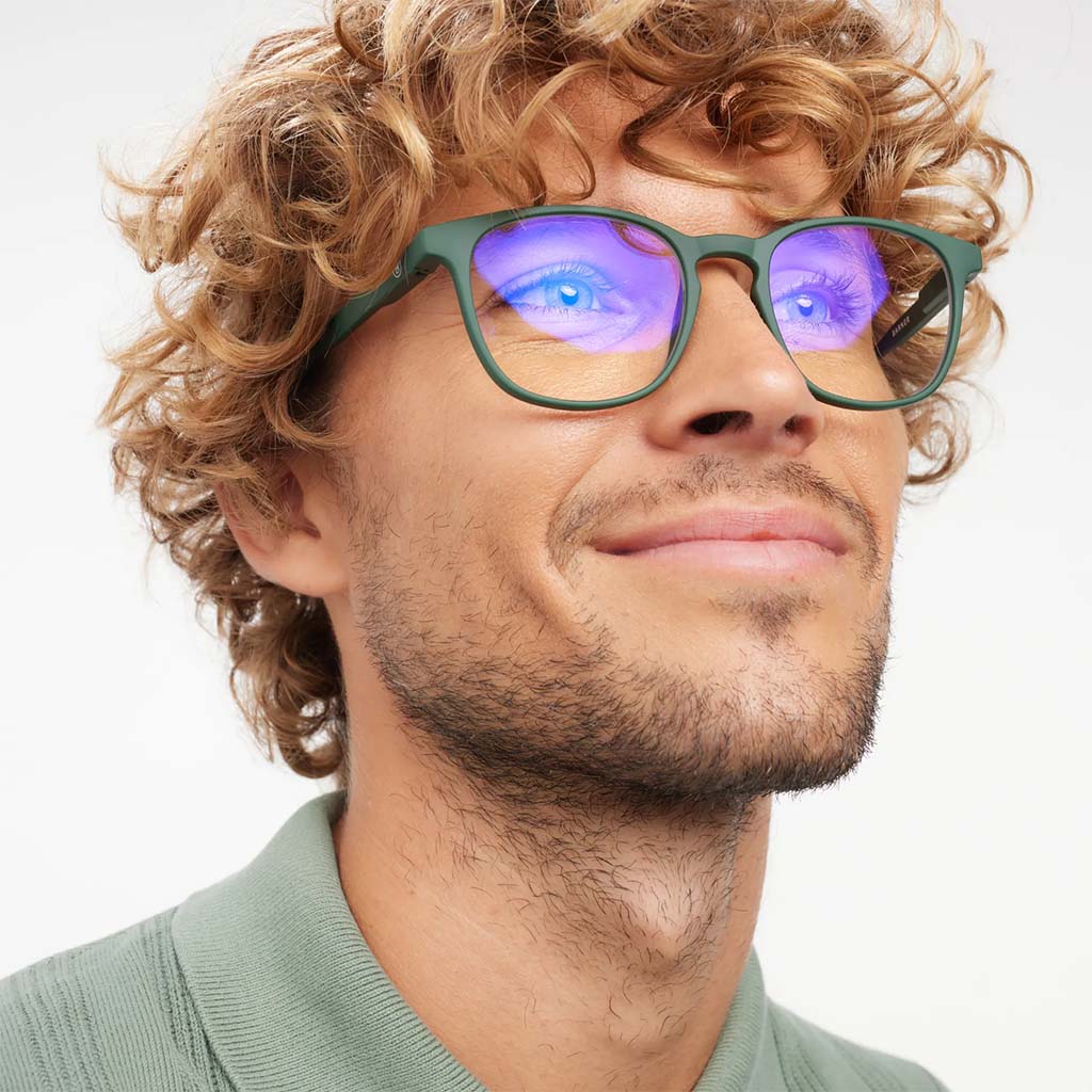 Barner Unisex Reading Glasses, Phantos Shape, Dark Green - +2.50 Power