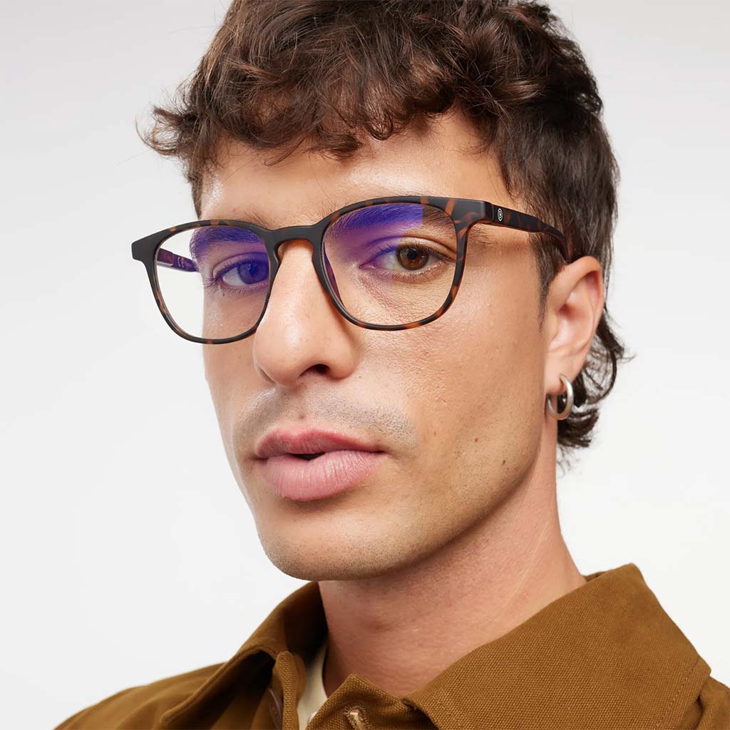 Barner Unisex Reading Glasses, Phantos Shape, Havana - +1.00 Power