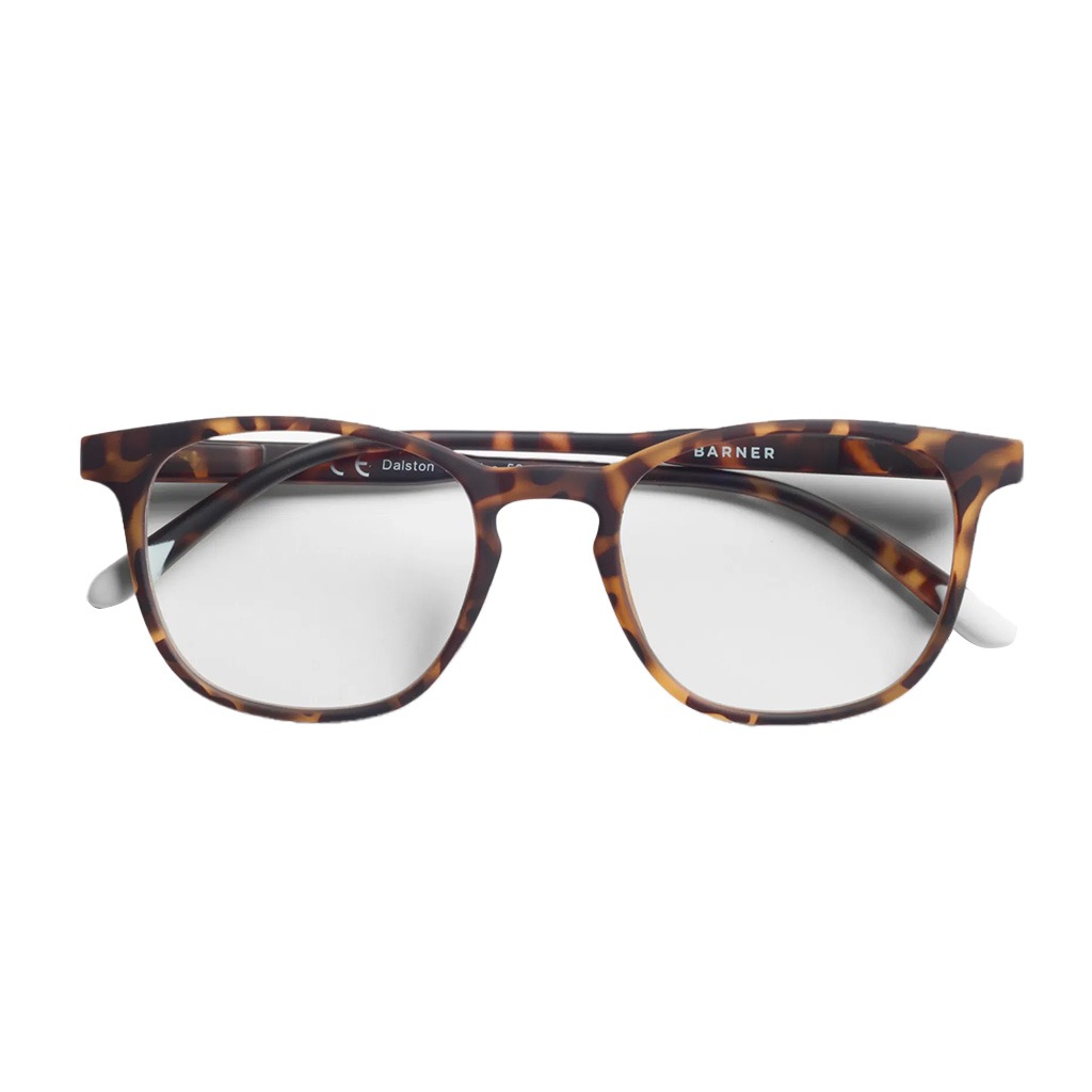 Barner Unisex Reading Glasses, Phantos Shape, Havana - +1.50 Power