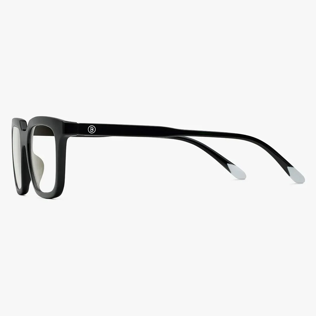 Barner Unisex Reading Glasses, Rectangle Shape, Black - +2.50 Power