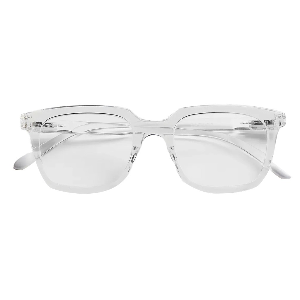 Barner Unisex Reading Glasses, Rectangle Shape, Transparent - +2.00 Power