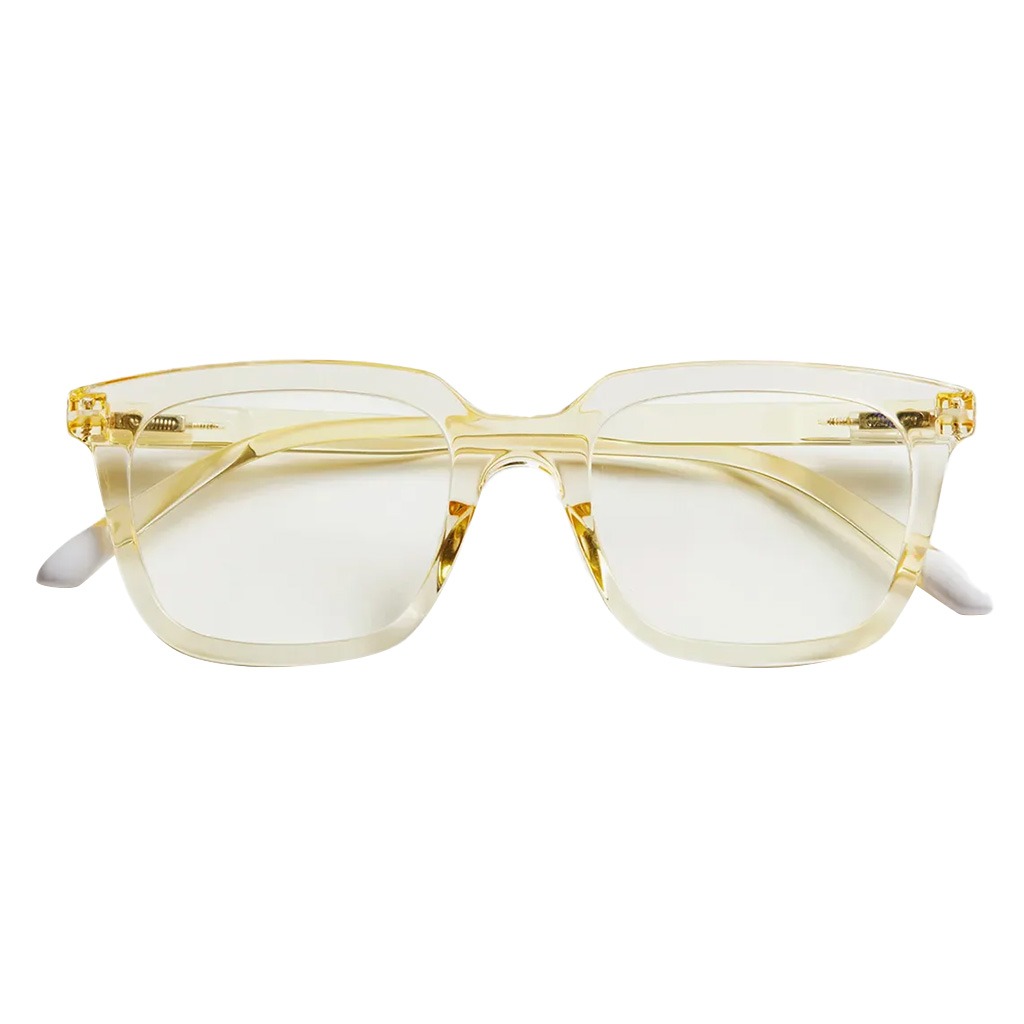 Barner Unisex Reading Glasses, Rectangle Shape, Gold - +1.50 Power