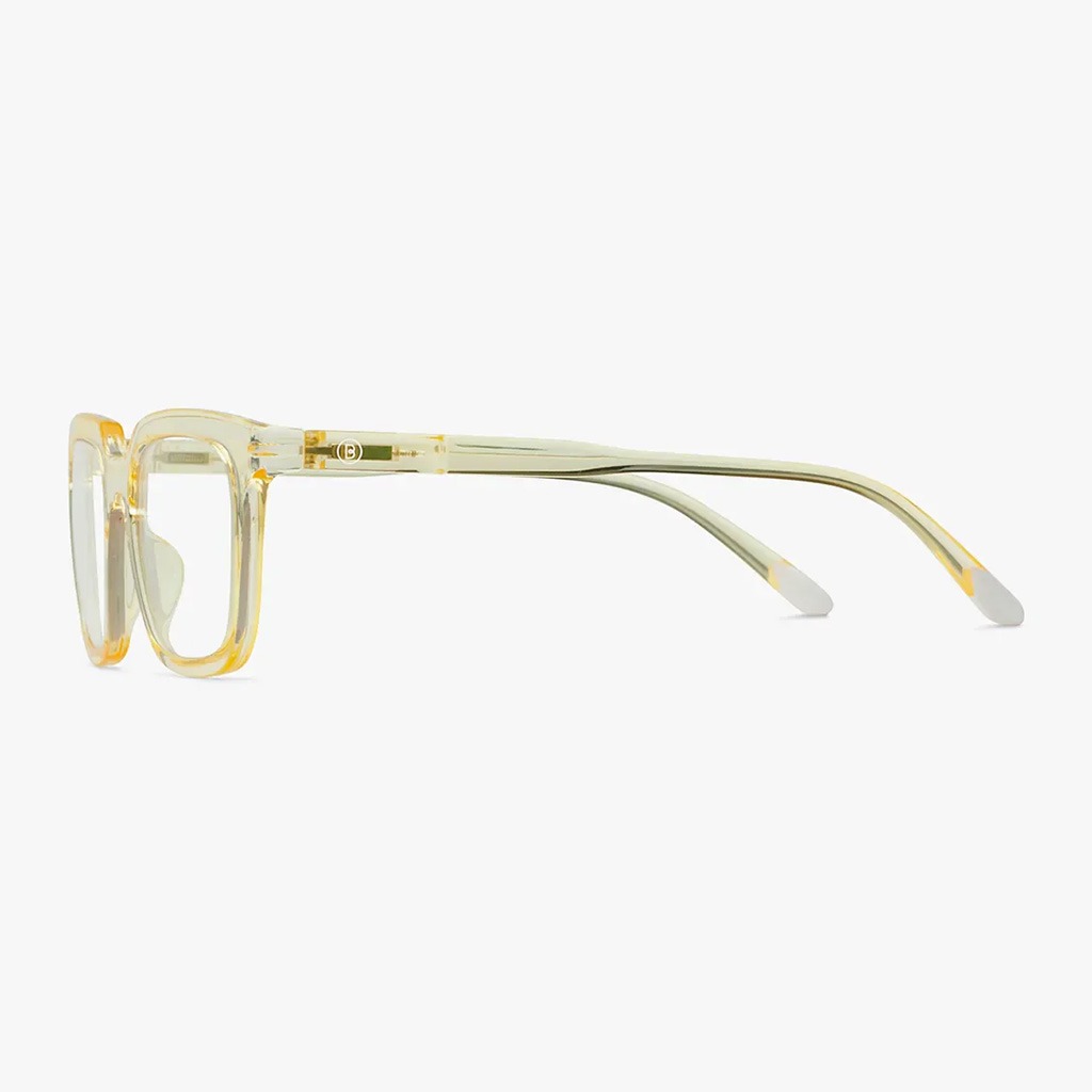 Barner Unisex Reading Glasses, Rectangle Shape, Gold - +2.00 Power