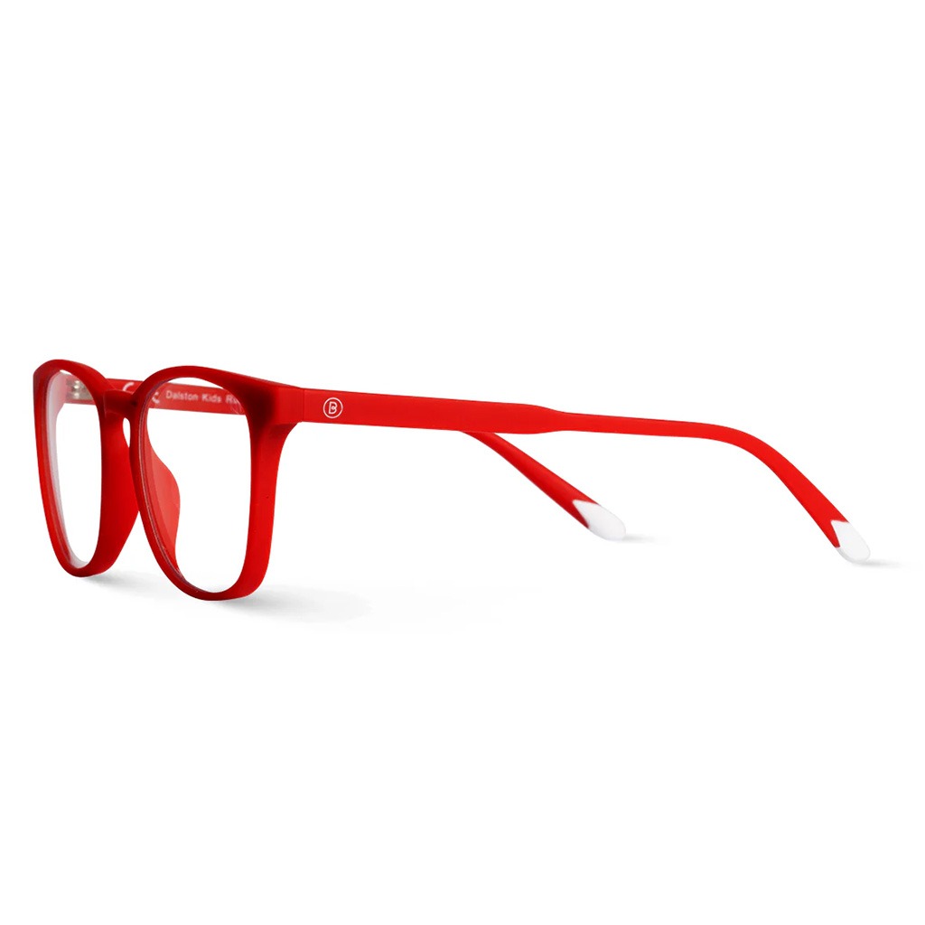 Barner Kids Reading Glasses, Phantos Shape, Red - Plano Power