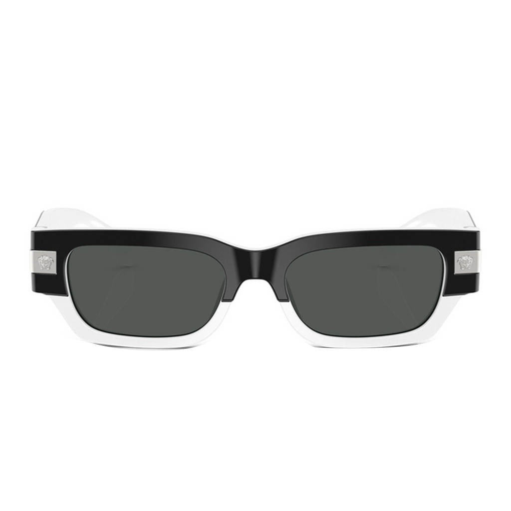 Versace Men's Sunglasses, Pillow Shape, Size 53 - 545987-0VE4465