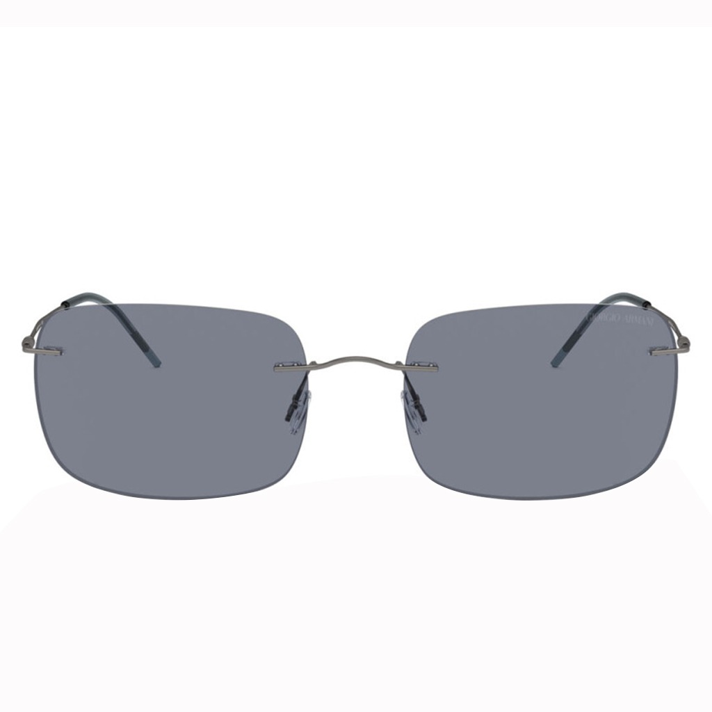 Giorgio Armani Men's Sunglasses, Pillow Shape, Size 58 - AR1512M-300319