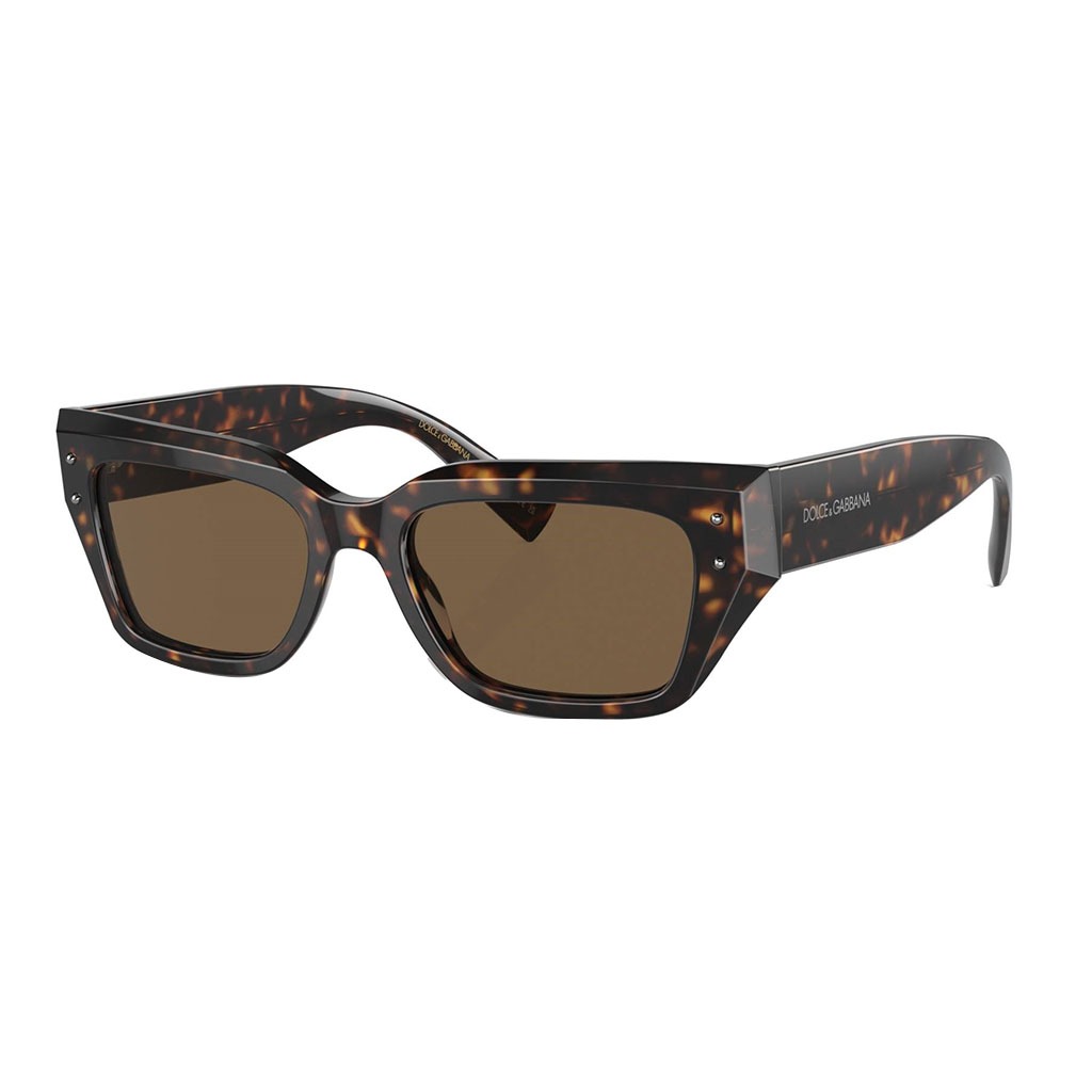 Dolce & Gabbana Women's Sunglasses, Rectangle Shape, Size 52 - 502/73-0DG4462