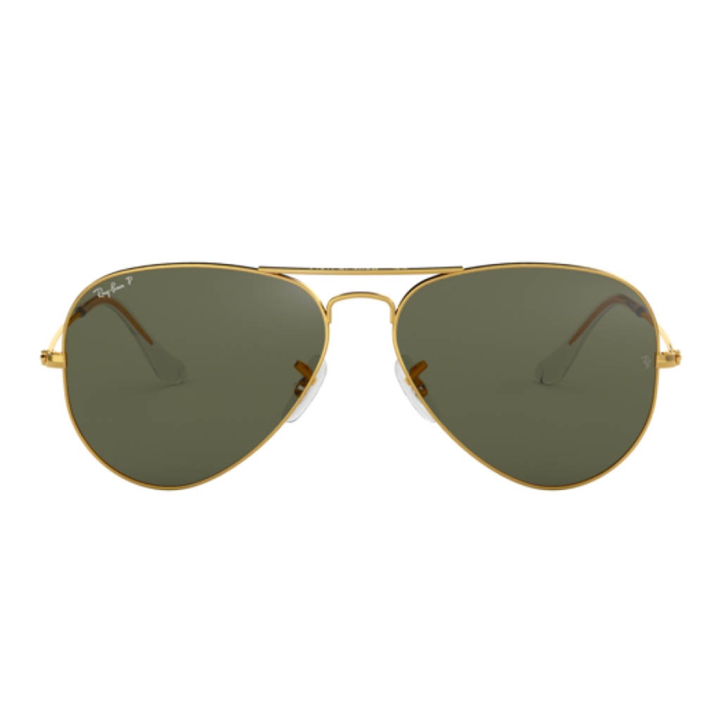 Ray-Ban Unisex Sunglasses, Aviator Shape, Size 58 - RB3025-001/58