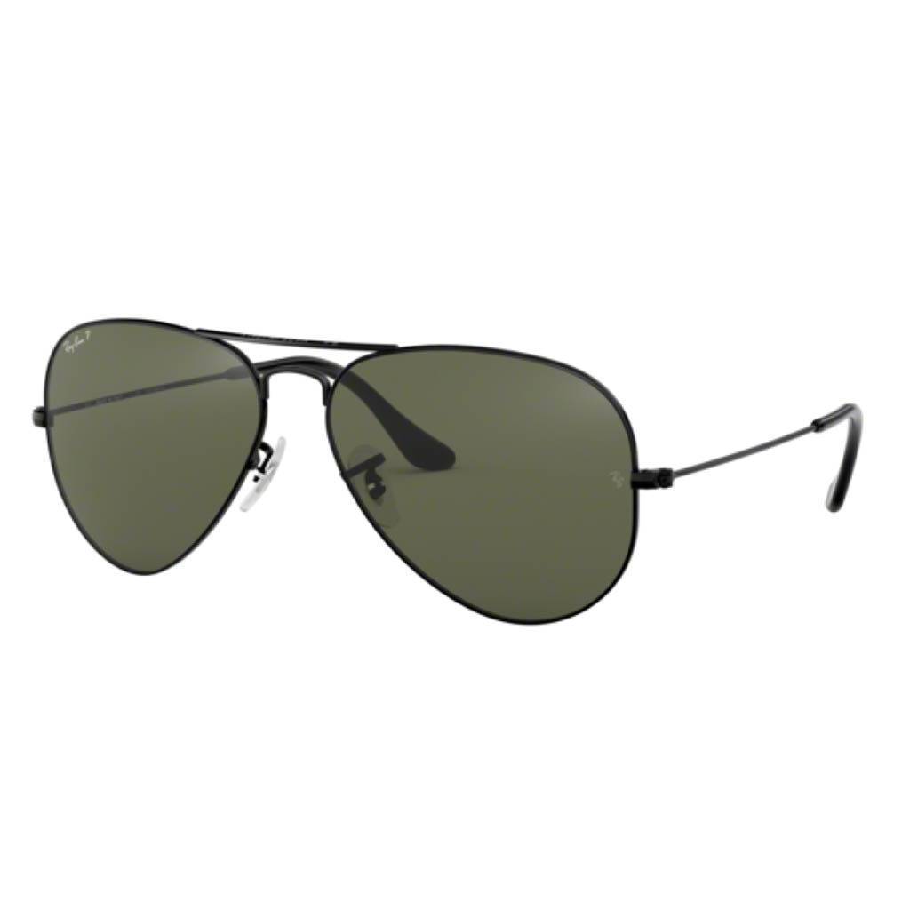 Ray-Ban Unisex Sunglasses, Aviator Shape, Size 58 - RB3025-002/58