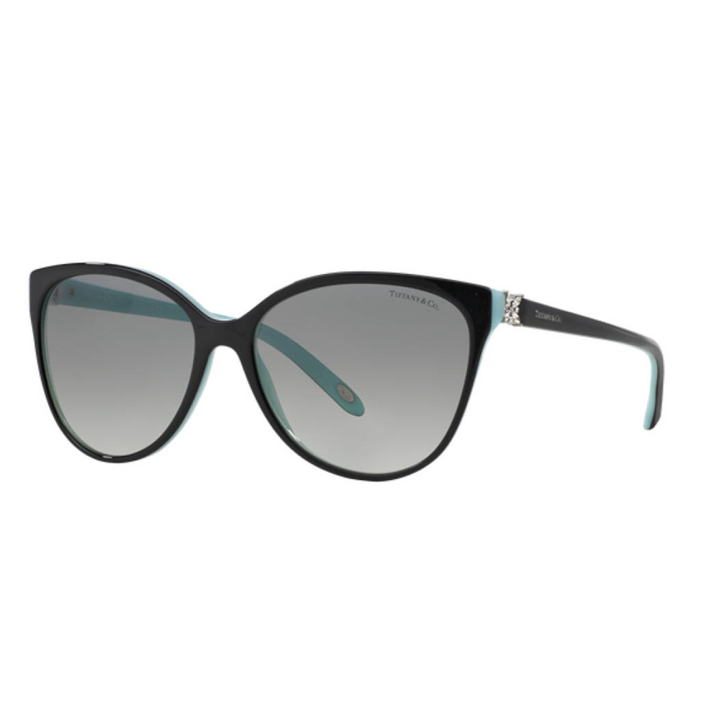 Tiffany Women's Sunglasses, Cat-Eye Shape, Size 58 - TF4089B-80553C
